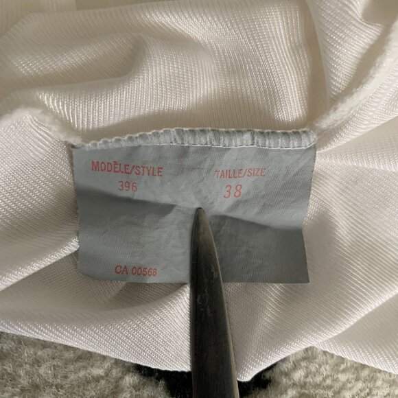 Vintage 90s Satin Lace Trim Hem Square Neck Midi Slip Lingerie Dress Nightgown - Picture 9 of 14